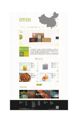 森石品牌设计 自然生长理念下的企业官网原创设计